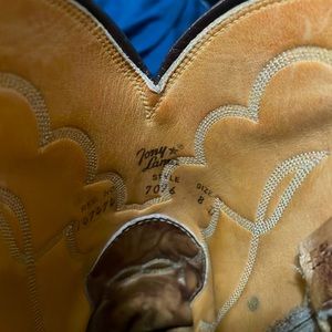 Tony Lama western cowgirl boots